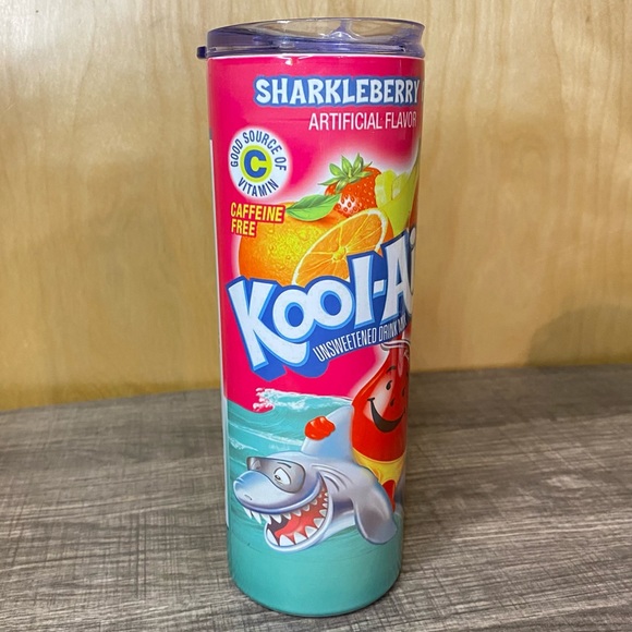 SJB Custom 20oz Stainless Steel Skinny Tumbler and metal straw. 8" x 2 7/8" dia. - Picture 7 of 7